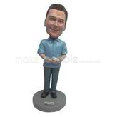 Customize casual bobble heads