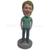 Customize casual bobble head