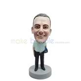 Personalized custom police bobble head