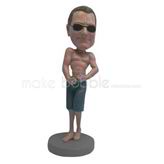 Personalized custom strong man bobbleheads