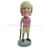 Personalized custom golf bobblehead dolls