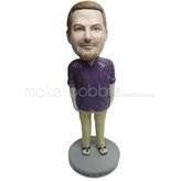 Personalized custom casual bobbleheads