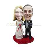 Wedding party bobbleheads
