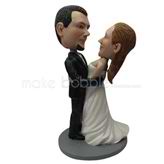 Custom wedding bobble heads