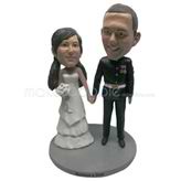 Customize wedding bobble heads