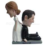 Custom Funny bobbleheads wedding bobble head