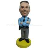 Personalized Custom police bobblehead