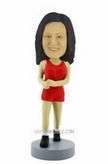 Custom sports dress Bobblehead