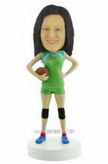 Custom sports girl Bobblehead