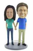 Custom Sports Couples Bobblehead 2