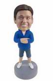 Custom sport man bobbleheads