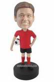 Custom football fan bobbleheads