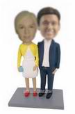 Custom young lovers bobbleheads