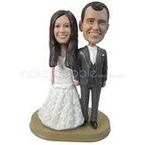 Wedding party bobbleheads