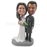 Personalized  special bobbleheads - wedding cake topers