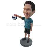 Volleyball player custom bobblehead dolls