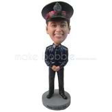 Personalized custom policeman bobbleheads