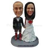 Personalized custom funny wedding cake topper