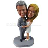 Custom wedding  bobbleheads