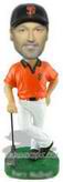 Personalized playing golf man bobblehead