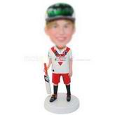 Baseball player holding a bat custom bobbleheads