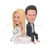 Holy Wedding bobble head doll