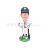 Customized baseball bobble head doll