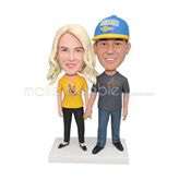 High quality couple bobble head doll as a gift