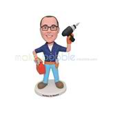 Personalized customized electrical engineering bobblehead 