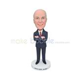 Personalized customized bareheaded boss bobblehead 