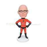 Personalized customized red tight clothes bobblehead 