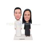 Special wedding bobble head 