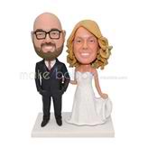 Personalized significative wedding bobblehead 