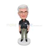 Personalized ensure public security bobblehead 