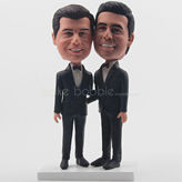 Personalized businessman bobble head for coworker