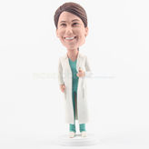 Custom comely nurse bobblehead