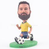 Custom soccer player bobble head dolls