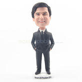 Custom personalized best president bobblehead