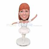 Personalized custom dancer bobbleheads