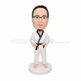 Custom Taekwondo bobble head doll