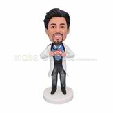 Custom superman bobblehead doll