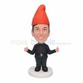 Pesonlized red hats bobblehead