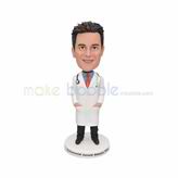 Custom friendly doctor bobble head doll 