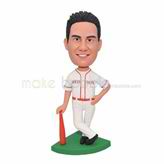 Personalized custom Baseball bobble head doll