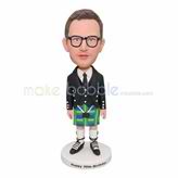 Birthday gift bobble head doll