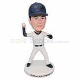 Handsome baseball player bobblehead 