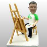 Artist bobble head doll