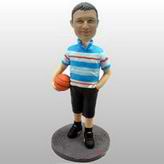 Basketball player bobble head dolls