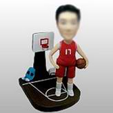 Basketball bobble head doll