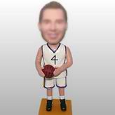 Basketball player bobblehead